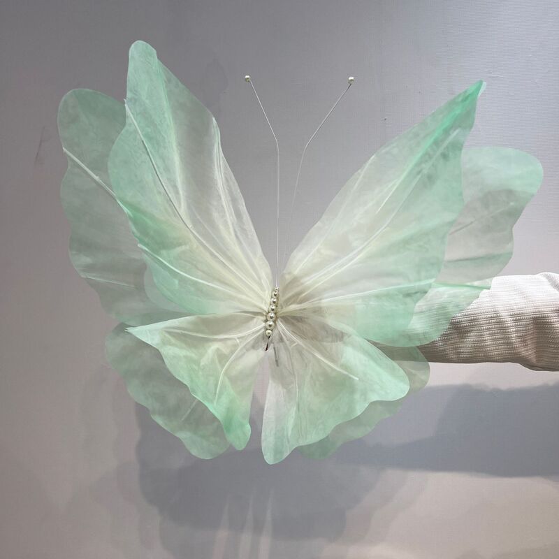 Large Satin Butterfly – Artificial Ceiling Hanging Decor for Weddings, Stage, Parties, and Event Centerpieces