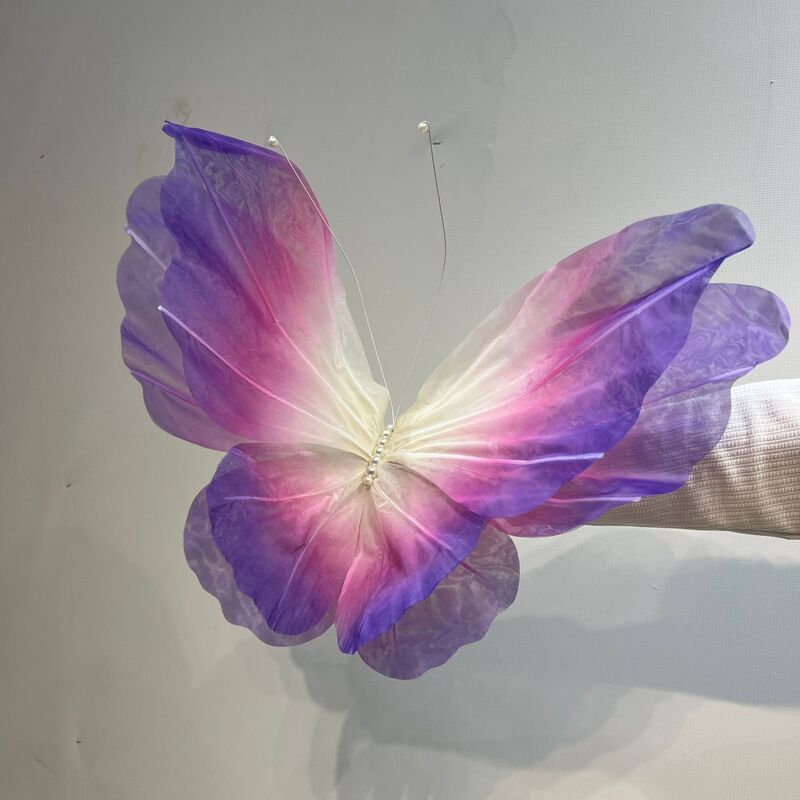Large Satin Butterfly – Artificial Ceiling Hanging Decor for Weddings, Stage, Parties, and Event Centerpieces