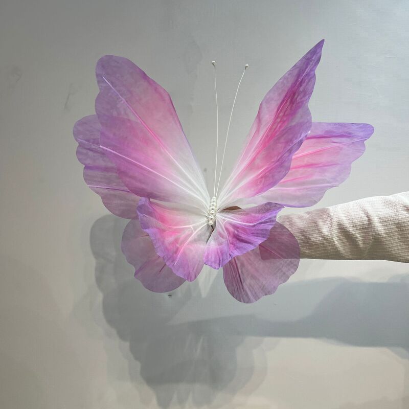 Large Satin Butterfly – Artificial Ceiling Hanging Decor for Weddings, Stage, Parties, and Event Centerpieces