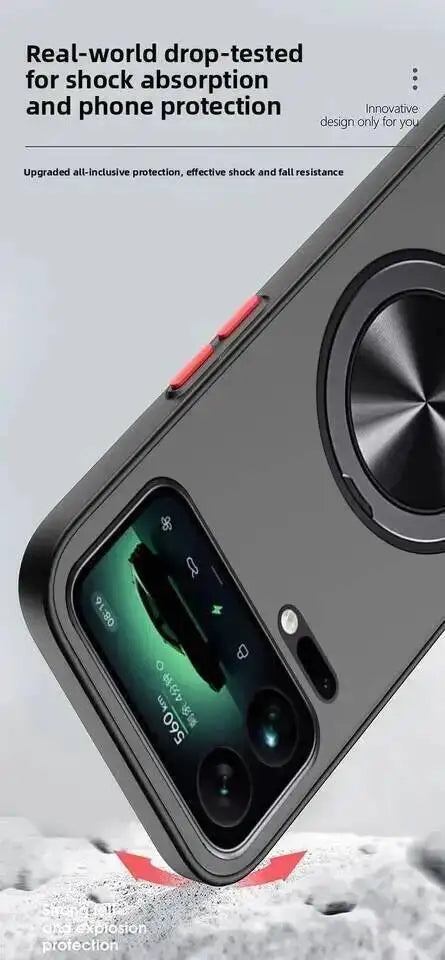 For Magsafe Magnetic Case For Xiaomi poco f8 ultra 17 Pro Max Luxury Skin Feel Matte Transparent Camera Protective Bumper