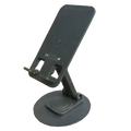 Universal Desktop Phone Stand - 360° Foldable, Anti-Slip Metal Base, Multi-Angle Rotating, Fits iPhone 13/14/15 Pro