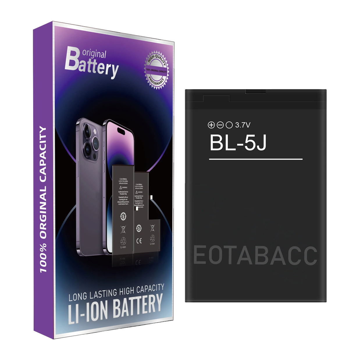 2026 years 1320mah BL-5J Phone Replacement Battery For Nokia 5800 XpressMusic N900 5230 Nuron X6 C3 5233 5228 5235 batteria