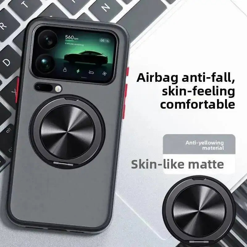 For Magsafe Magnetic Case For Xiaomi poco f8 ultra 17 Pro Max Luxury Skin Feel Matte Transparent Camera Protective Bumper