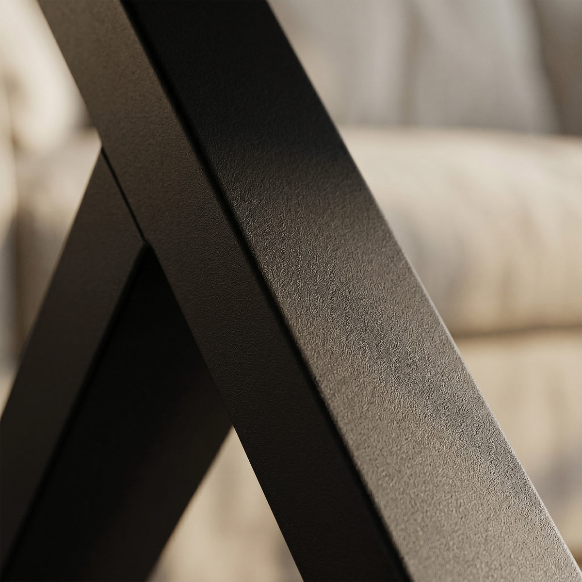 Pieds de table en acier, 60 x 43 cm, lot de 2 pieds de bureau en forme X avec patins réglables et vis, noir