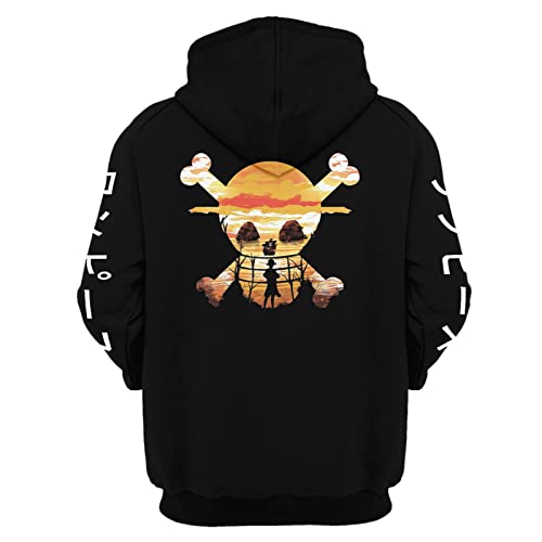 One Piece Mugiwara Luffy Cozy Standard Hoodie-2
