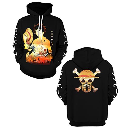 One Piece Mugiwara Luffy Cozy Standard Hoodie-0